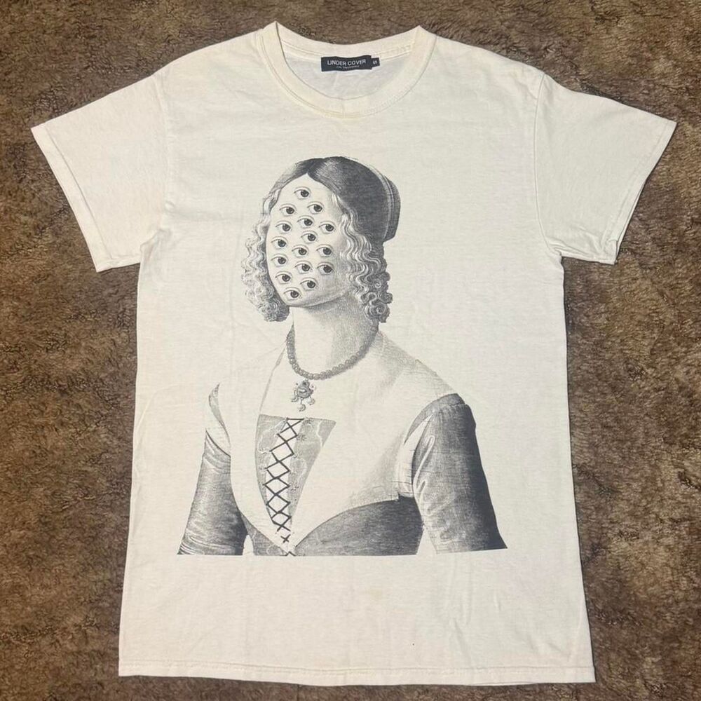Undercover F/W 2006 GuruGuru Eyes T-Shirt Tee White Small